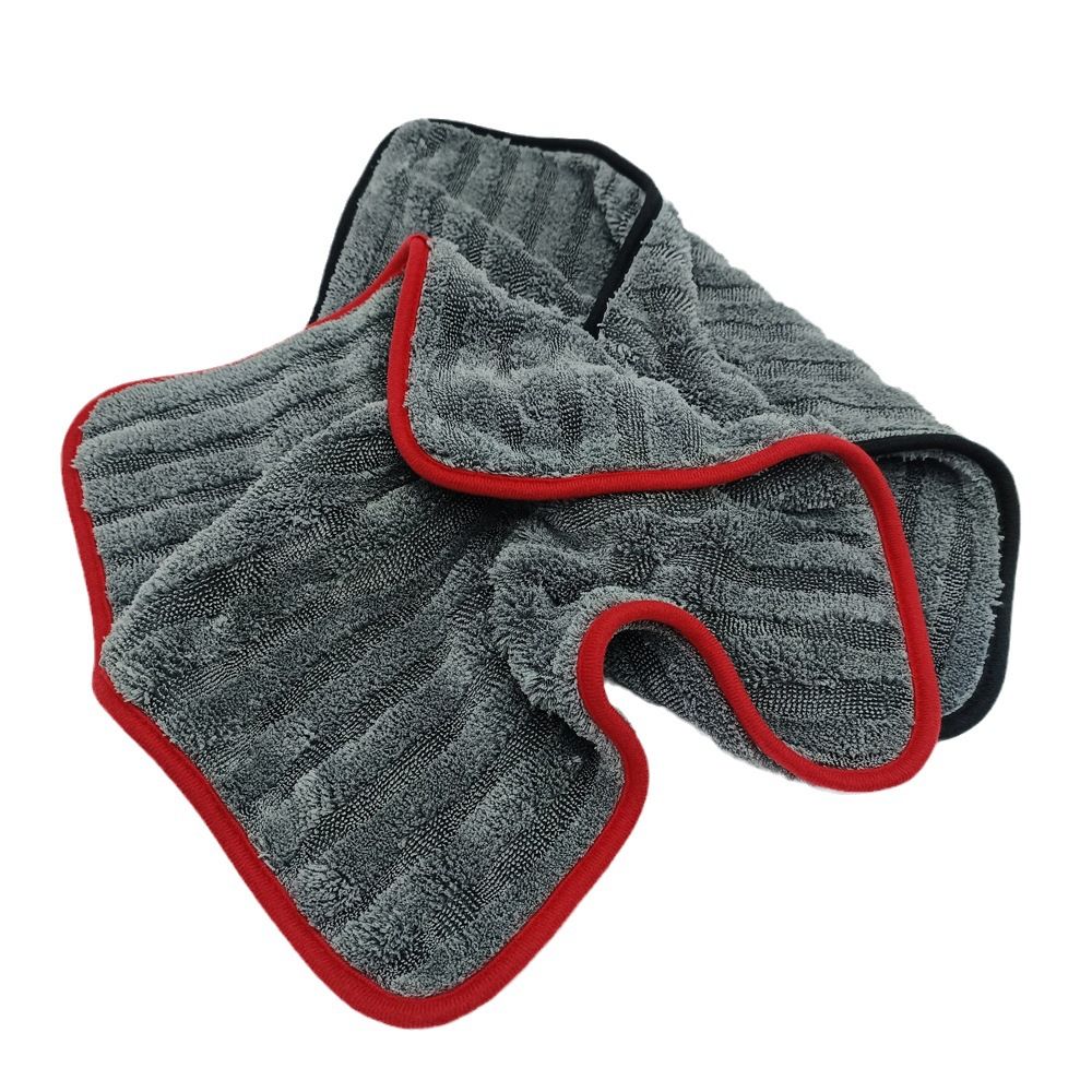 Absorbent Microfiber Twisted Loop Car Wash Coral Fleece Towel