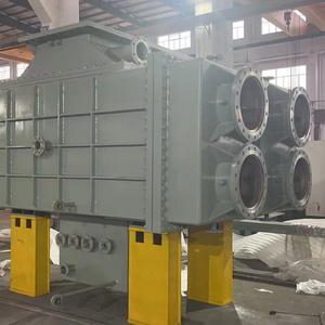 The condenser for steam turbine exhaust steam condensation, square shape