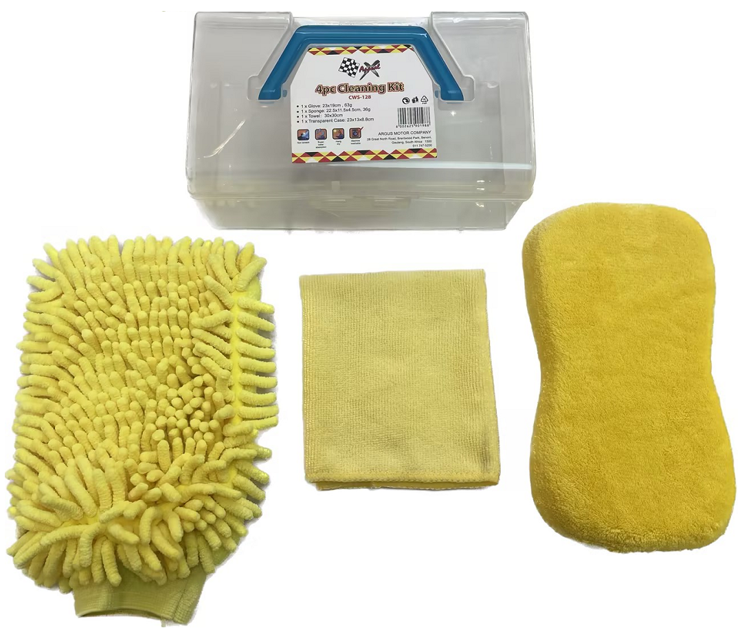 Dual Sided Car Wash Mitts Chenille Sponge Double Sided Dirt Washing Foam Tool