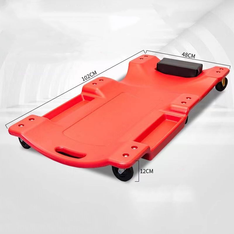 Multifunctional Plastic Car Repair Roller Trolley Creeper Laying Board