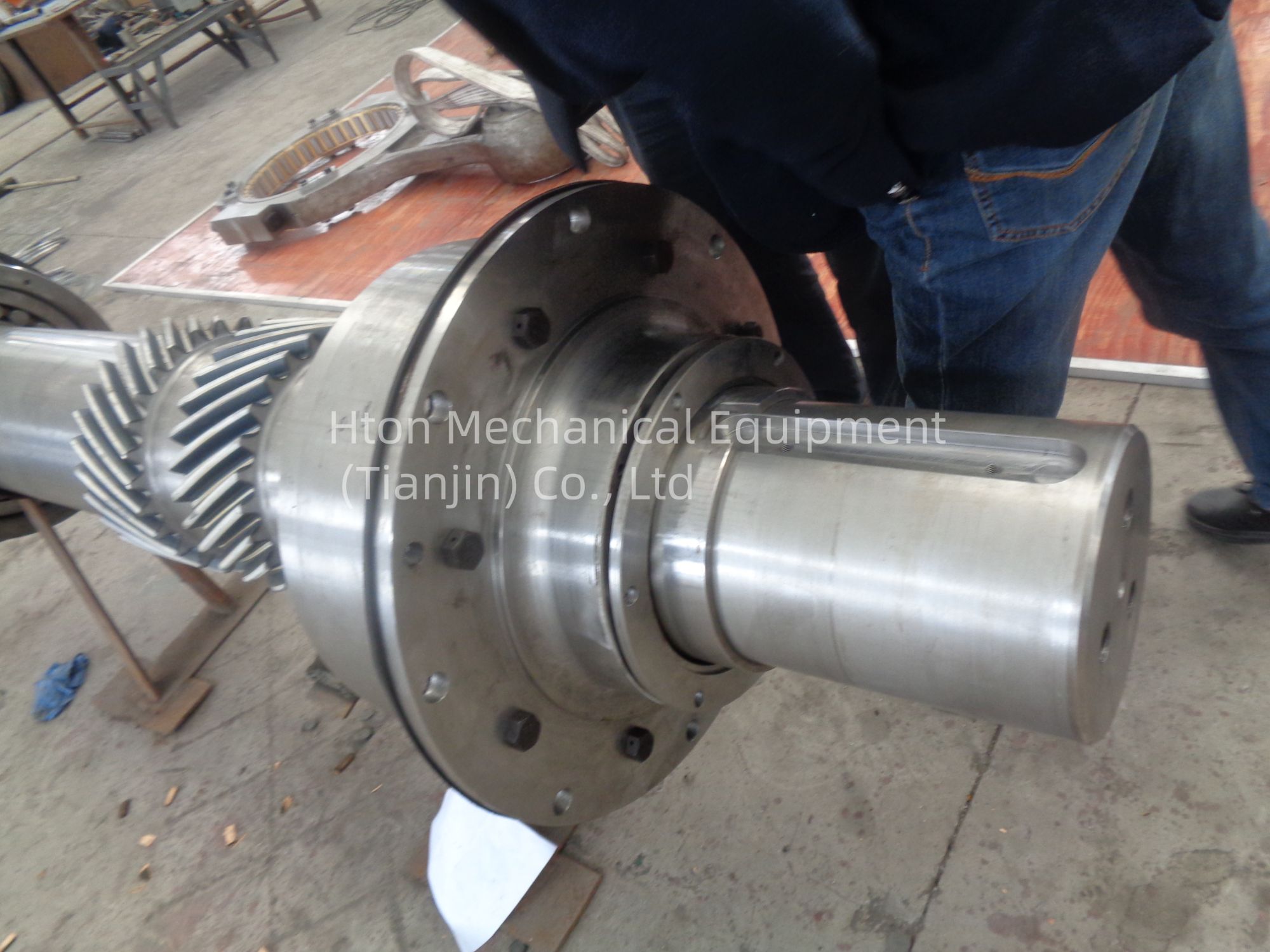 Mud pump Ring gear and Gear shaft