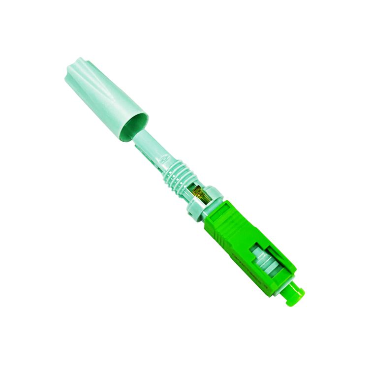 SC APC SM Single-Mode Optical Connector FTTH Tool Cold Tool SC UPC Fiber Optic Fast Connector