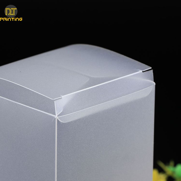 Stock Pvc Translucent Packing Box Pp Plastic Matting Rectangle Cosmetics Gift Pet Plastic Box Customize