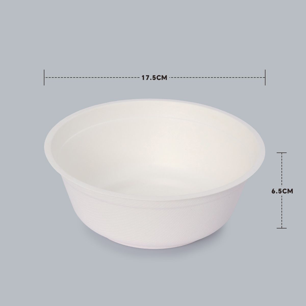 Disposable Tableware 910ml Round Bowl Recyclable Degradable Takeaway Bowl Big Capacity Environmentally friendly lunch boxes