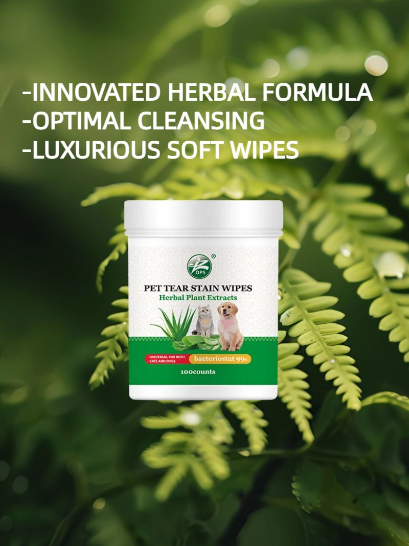 Wholesale Natural Private Label Unscented Pet Cleaning Care Wipes for Pet