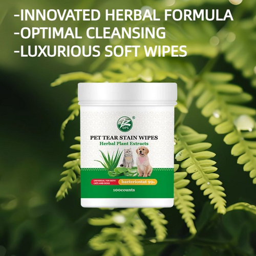 Wholesale Natural Private Label Unscented Pet Cleaning Care Wipes for Pet