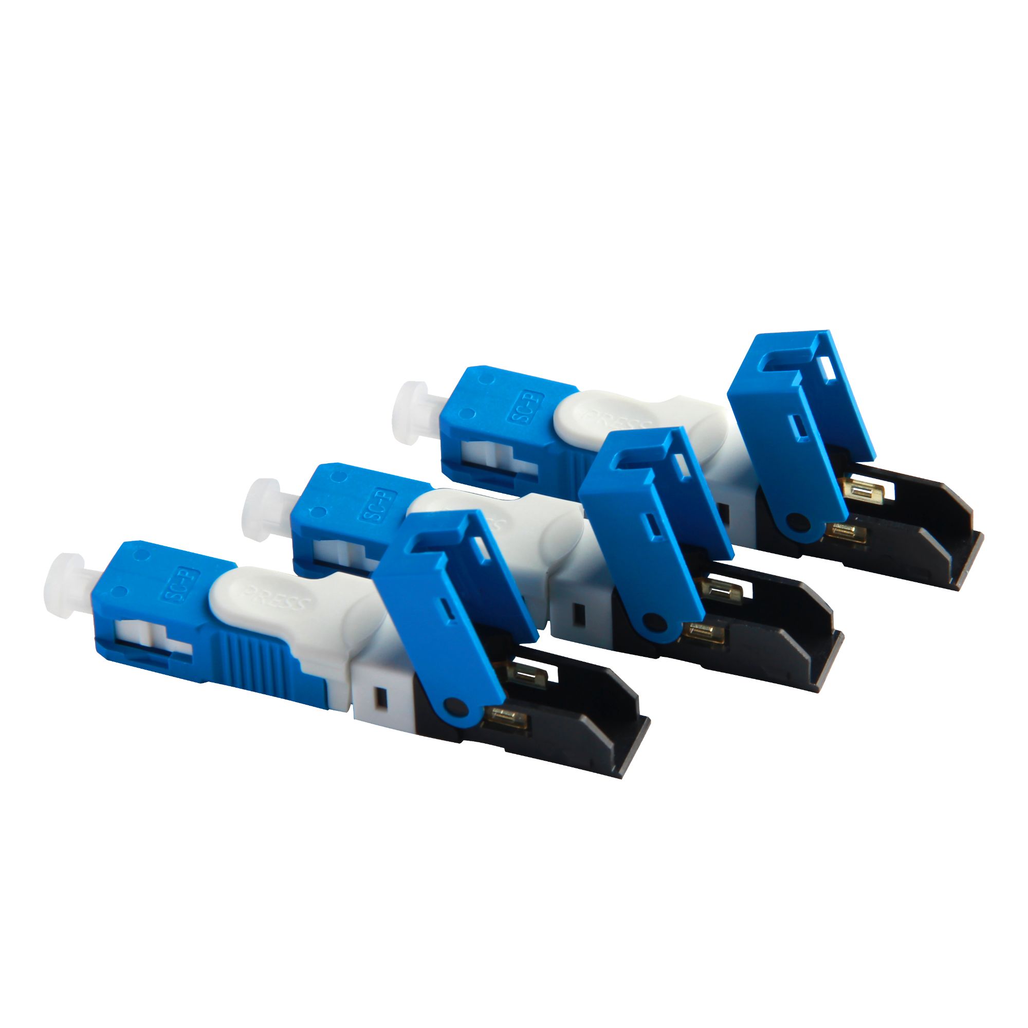 FTTH Single Mode Fiber Optic Fast Connector Quick Optic Fiber Conector De Fibra SC upc Fast Connector