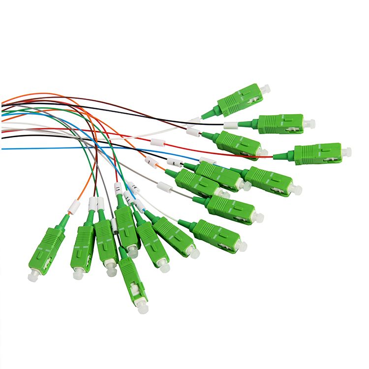 Mini Splitter SM SC apc upc 1*16 1*8 PLC Fiber Splitter Pigtail Optic Splitter 1310nm 1550nm with filter