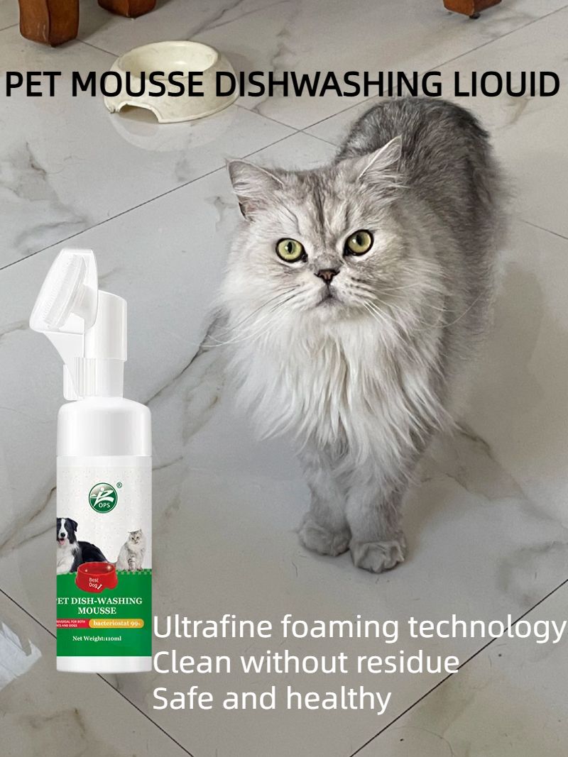 Wholesale Highly Efficient Stain Removal Pet Dish-washing Mousse Free and Easy To Use and Carry