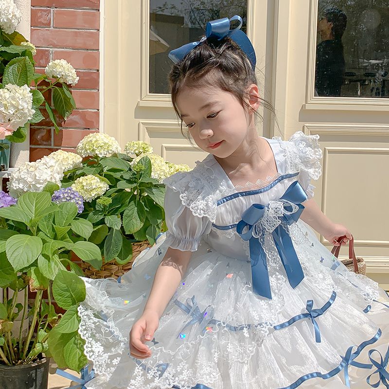 OEM Party Princess Lolita Dress Children Wedding Birthday Clothes Kids Dress Wholesale