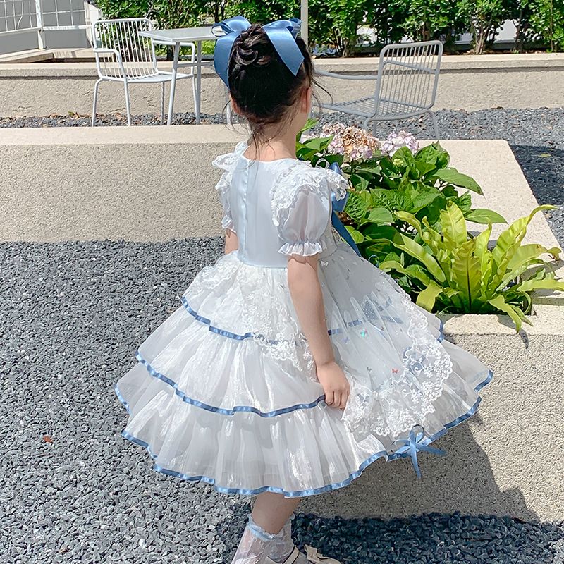 OEM Party Princess Lolita Dress Children Wedding Birthday Clothes Kids Dress Wholesale