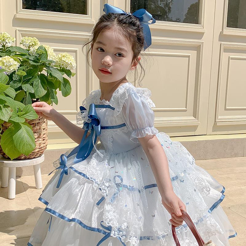 OEM Party Princess Lolita Dress Children Wedding Birthday Clothes Kids Dress Wholesale