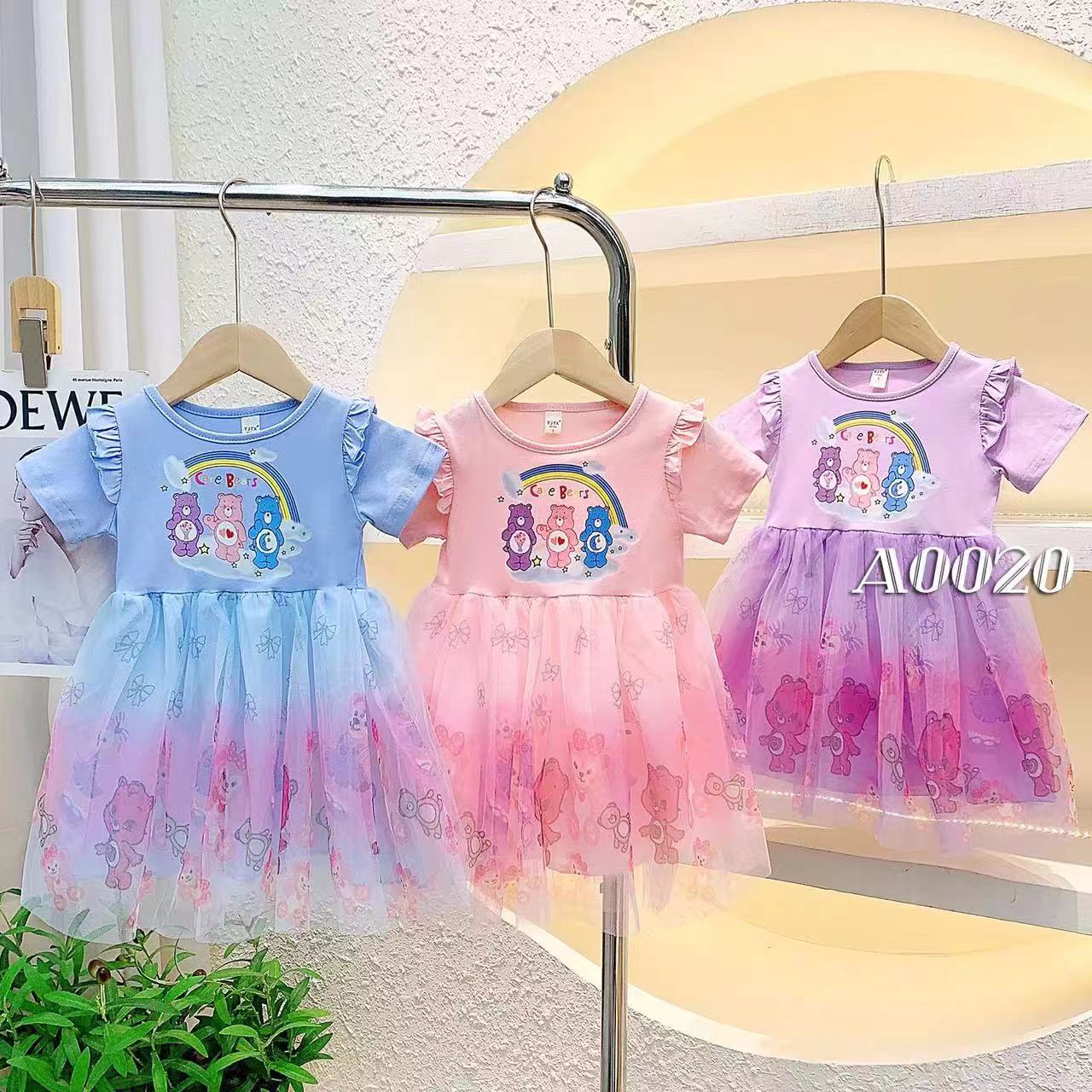 Customized New Design Cotton Lace Sequins Style Children Wedding Fancy Dress Kids Princess beautiful Dress girl dress