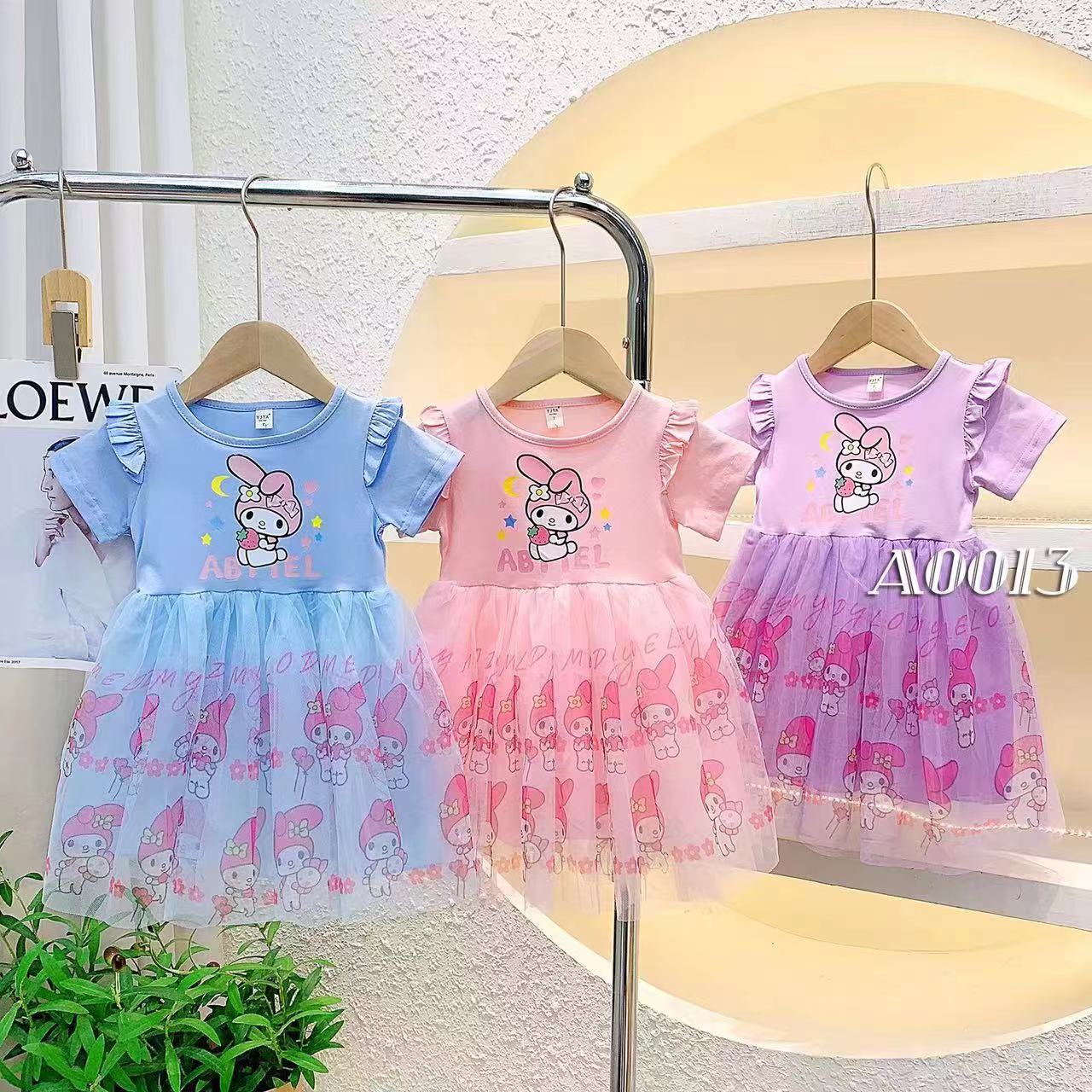 Customized New Design Cotton Lace Sequins Style Children Wedding Fancy Dress Kids Princess beautiful Dress girl dress