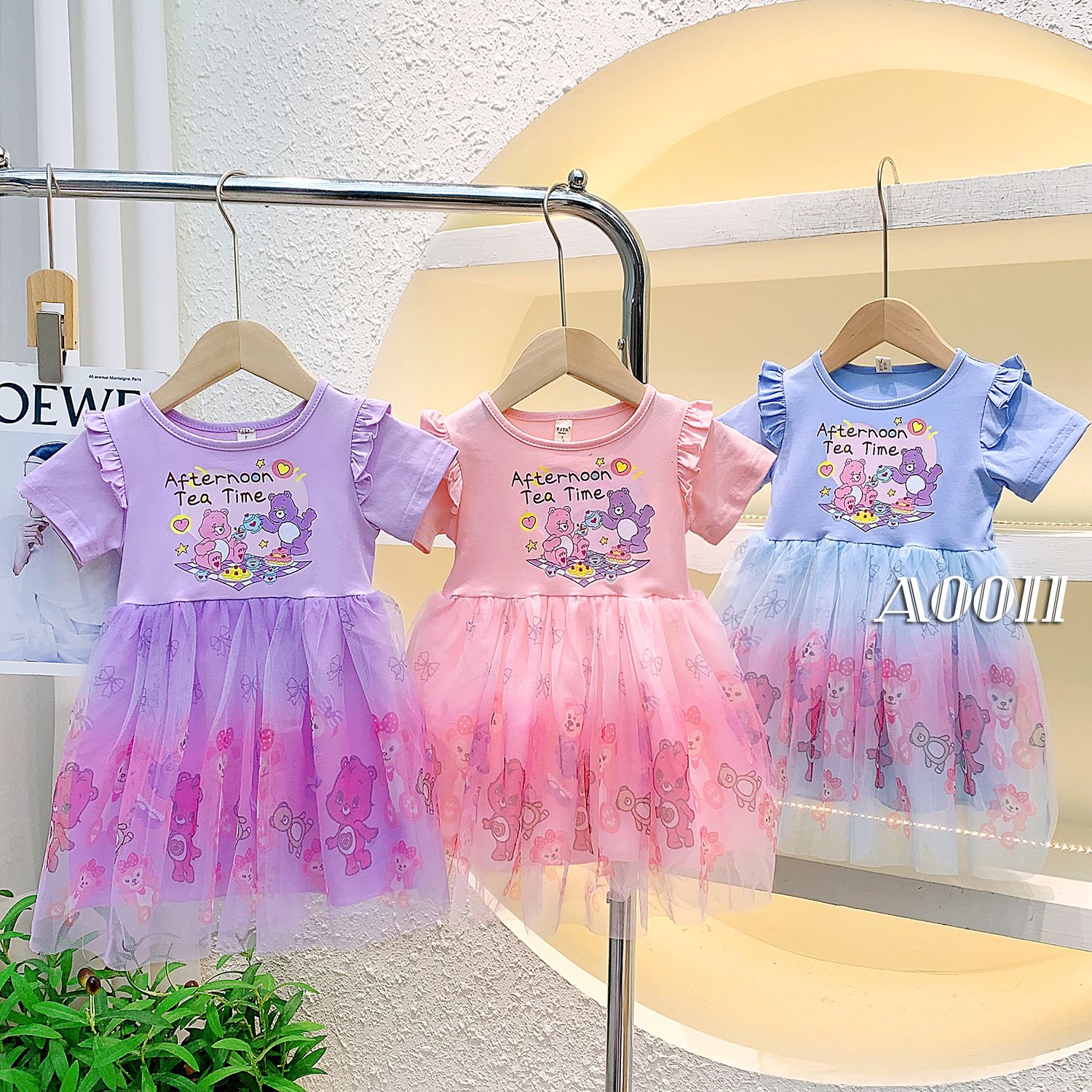 Customized New Design Cotton Lace Sequins Style Children Wedding Fancy Dress Kids Princess beautiful Dress girl dress