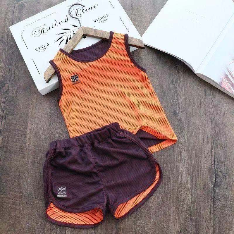 Kids Boys Basketball Jersey Suit Children Summer Sports Outfits Clothes Set