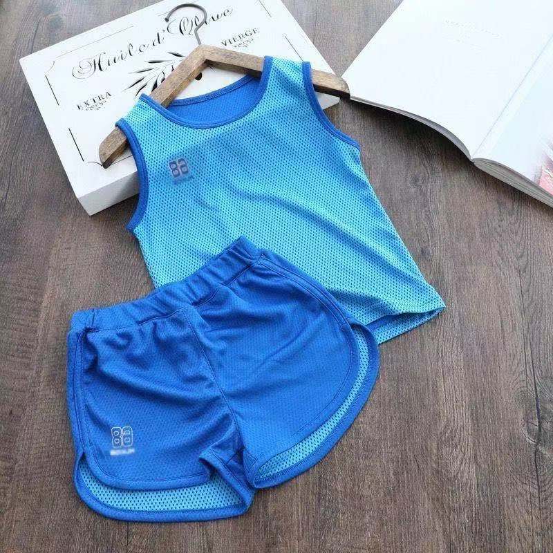 Kids Boys Basketball Jersey Suit Children Summer Sports Outfits Clothes Set