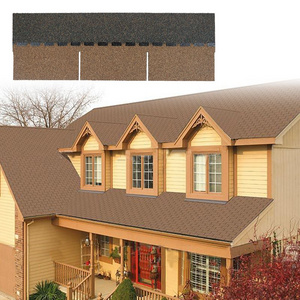 3 Pieces Multi Color Tile Roof Tiles Asphalt Shingles