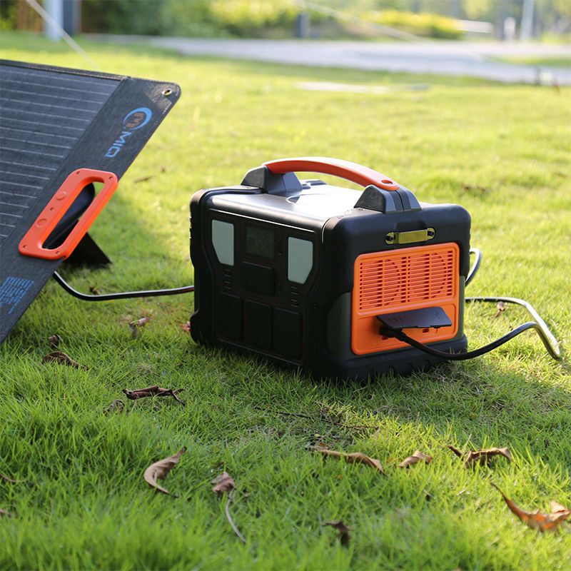 Portable Power Station 500W 499.5WH Home Energy Storage System Solar Generater M500Pro Wireless Charging