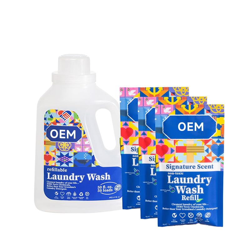 OEM Laundry Wash, Signature Scent, Sensitive Skin Natural Detergent 2L