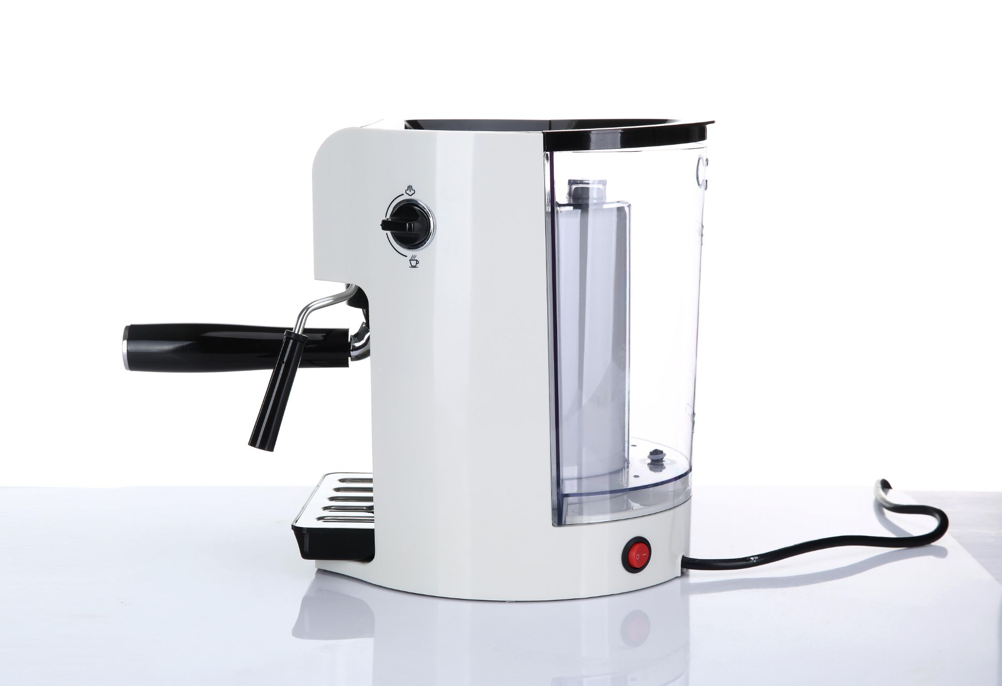 Desktop easy used semi-automatic coffee maker machine