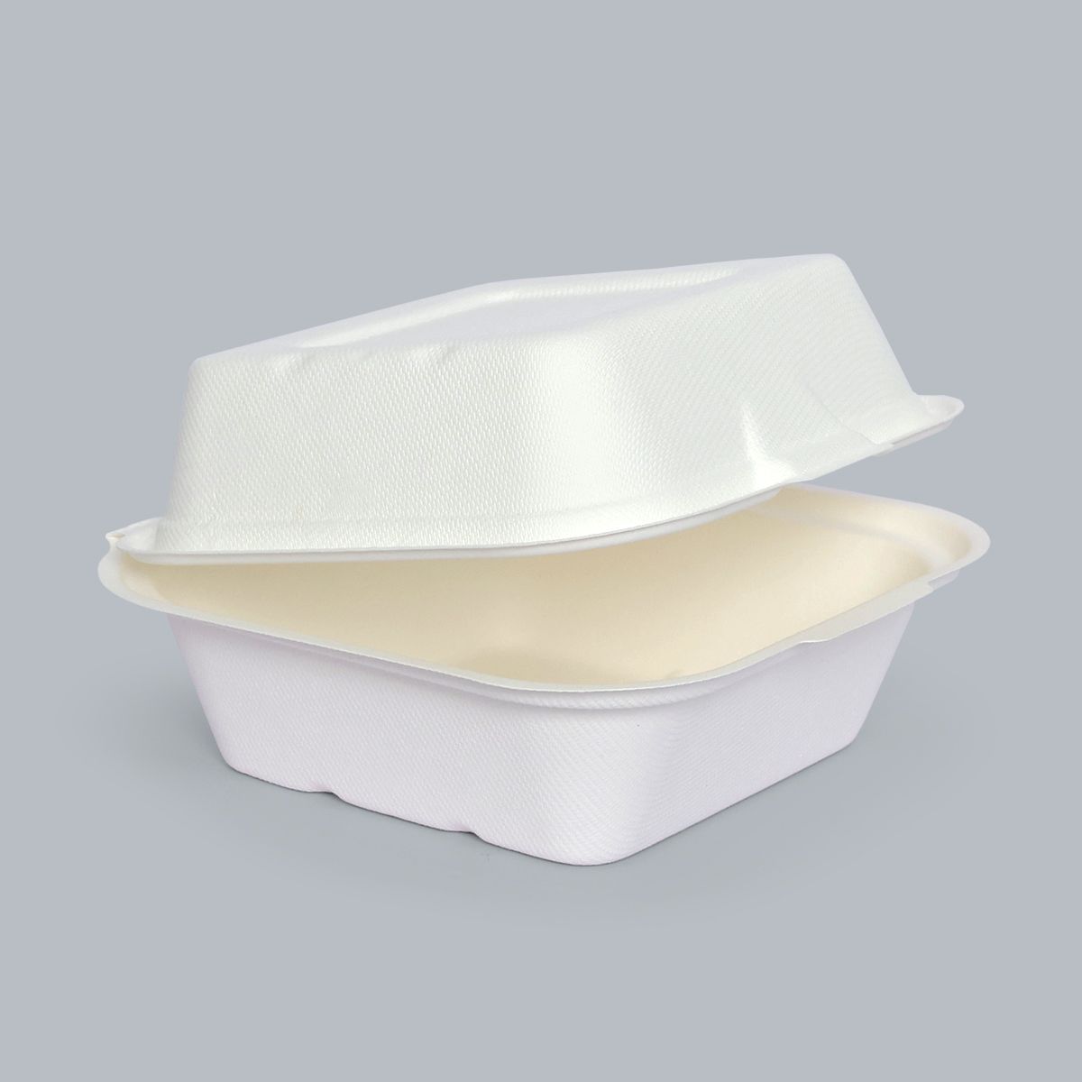 Disposable Tableware 6 Inch Flip-top Hamberger Box Meal Box Factory Price Wholesale Food Packaging Environmentally Friendly