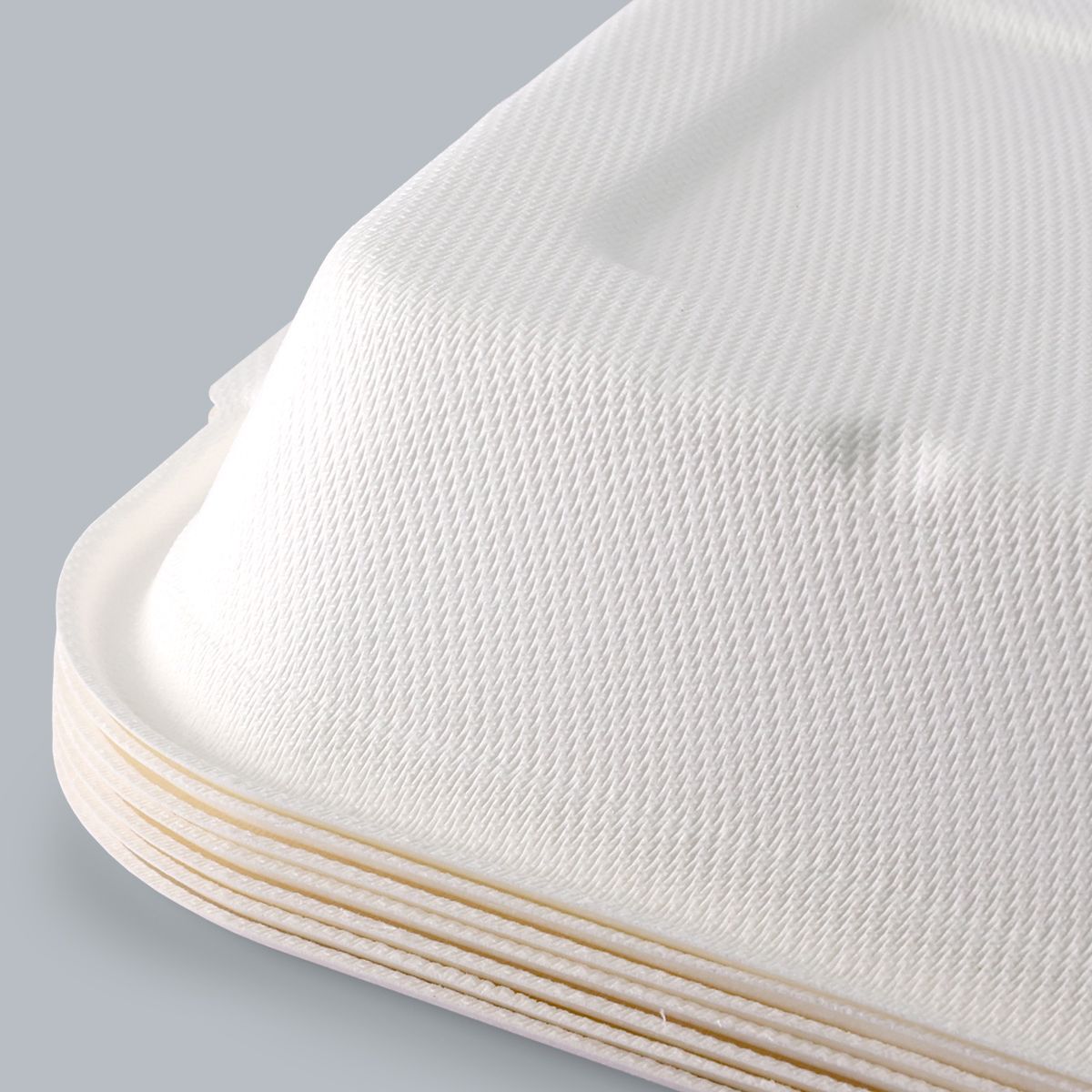 Disposable Tableware 6 Inch Flip-top Hamberger Box Meal Box Factory Price Wholesale Food Packaging Environmentally Friendly