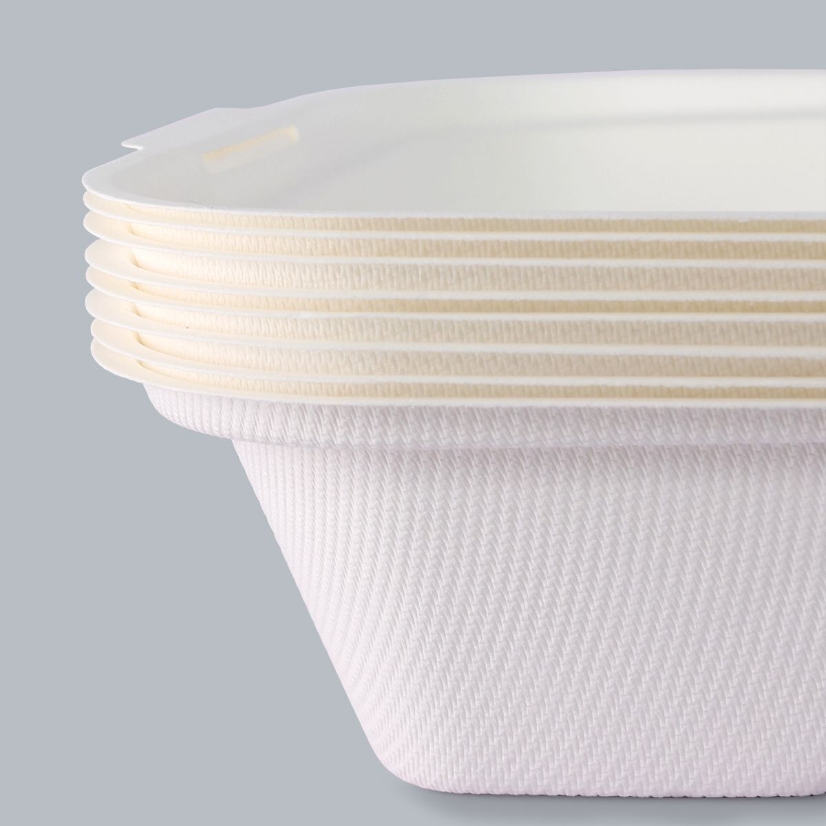 Disposable Tableware 6 Inch Flip-top Hamberger Box Meal Box Factory Price Wholesale Food Packaging Environmentally Friendly