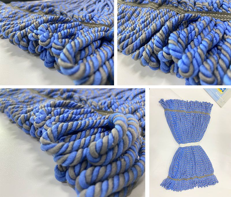 Heavy Duty Commercial Replacement Useful Colorful Flat Magic Mop Heads Microfiber