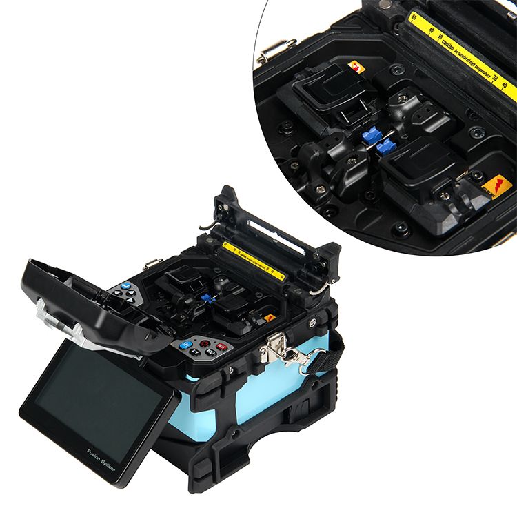 OP9308 Automatic Fusion Splicer Intelligent Multi function Fiber Optic Fusion Splicing Machine