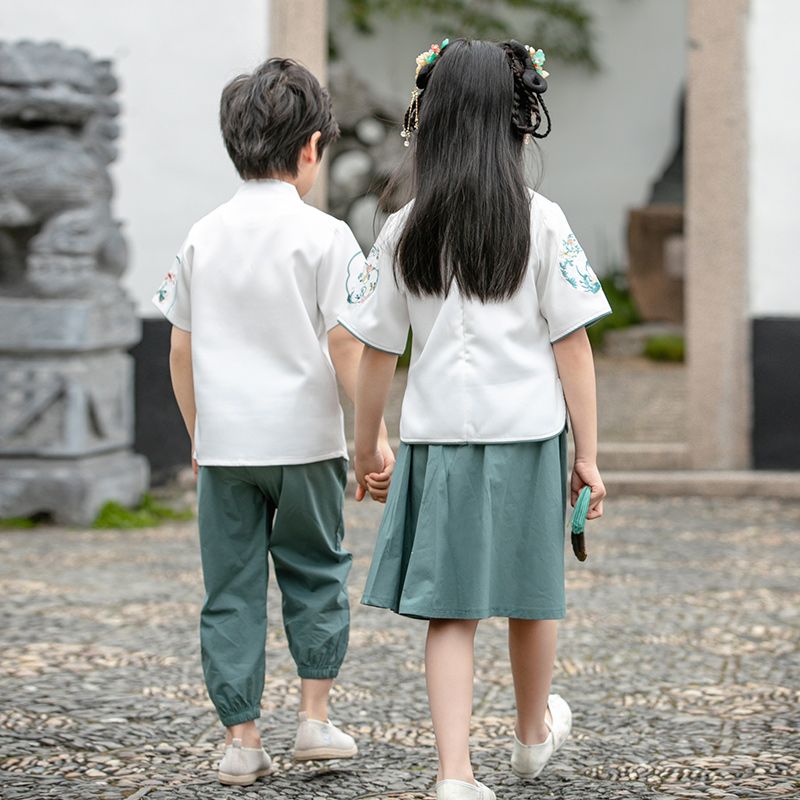 Children's ancient Hanfu Chinese -style national summer elementary school student performance service