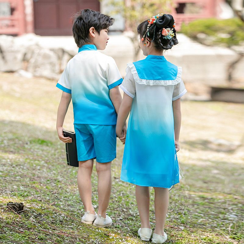 Children's ancient Hanfu Chinese -style national summer kindergarten performance service