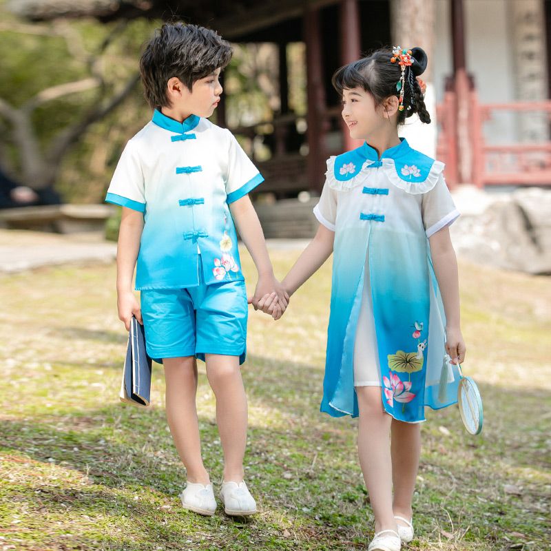 Children's ancient Hanfu Chinese -style national summer kindergarten performance service