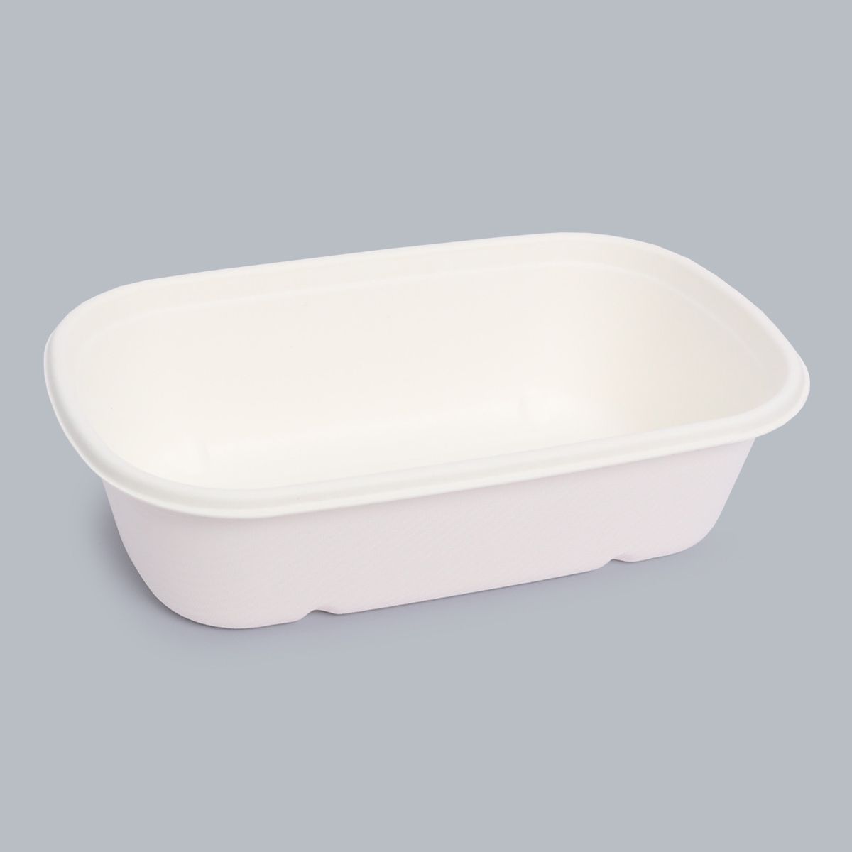 Disposable Tableware 700ml Square Meal Box Recyclable Degradable Takeaway Box Lunch Box Environmental Friendly