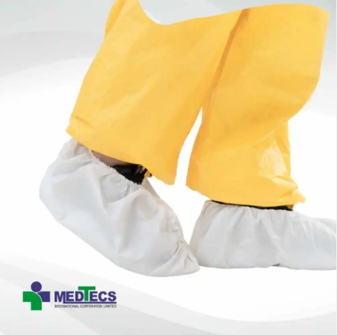 Durable Medical Supply Anti Slip Anti Blood Fluid Disposable Shoe Cover