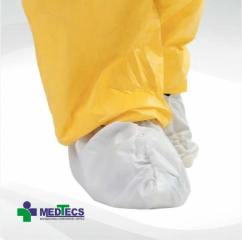 Durable Medical Supply Anti Slip Anti Blood Fluid Disposable Shoe Cover