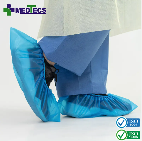 Durable Medical Supply Anti Slip Anti Blood Fluid Disposable Shoe Cover