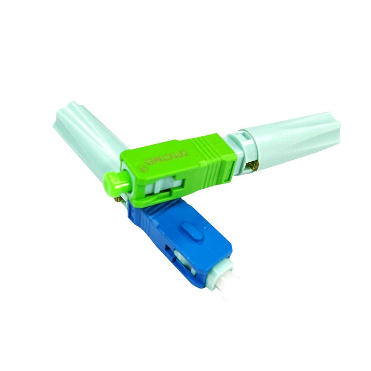 SC APC SM Single-Mode FTTH Tool Cold Connector Tool SC UPC Fiber Optic Fast Connector