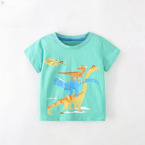 High Quality Children's shirt Summer cartoon New Boy tops Children's Clothing T-shirt hot selling wholesale 2-6Y clothing