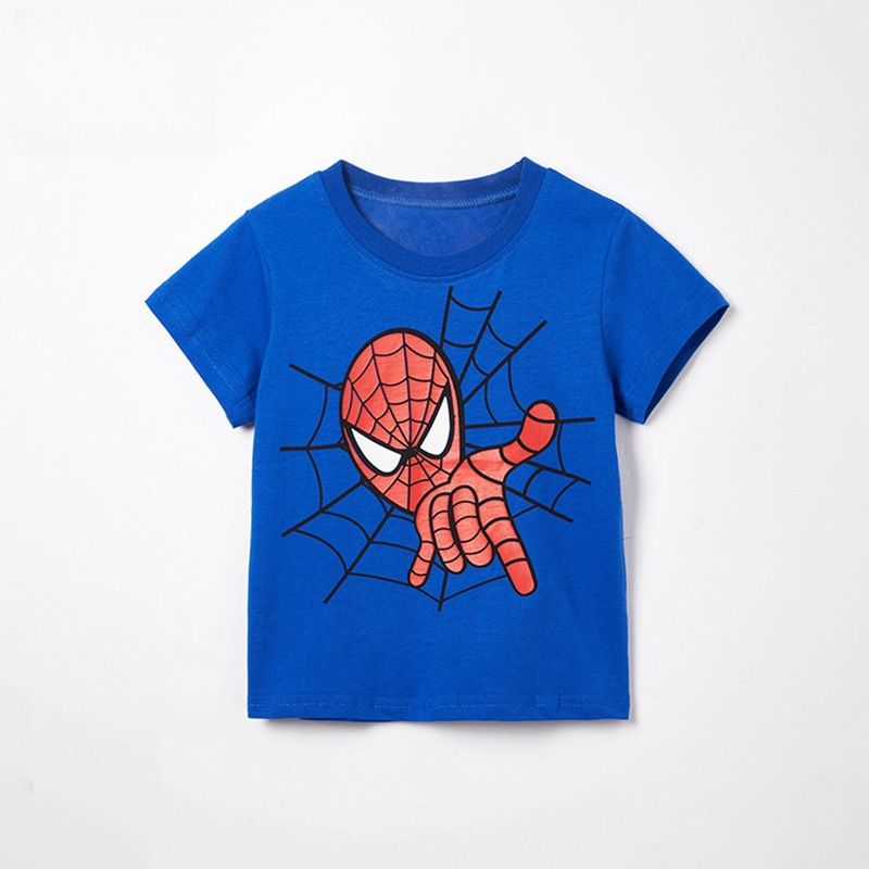 High Quality Children's shirt Summer cartoon New Boy tops Children's Clothing T-shirt hot selling wholesale 2-6Y clothing