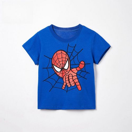 wholesale Cheap Children's T-shirt Boys Girls Cute Pattern Tops 2-6Y Summer Wear Causal clothing