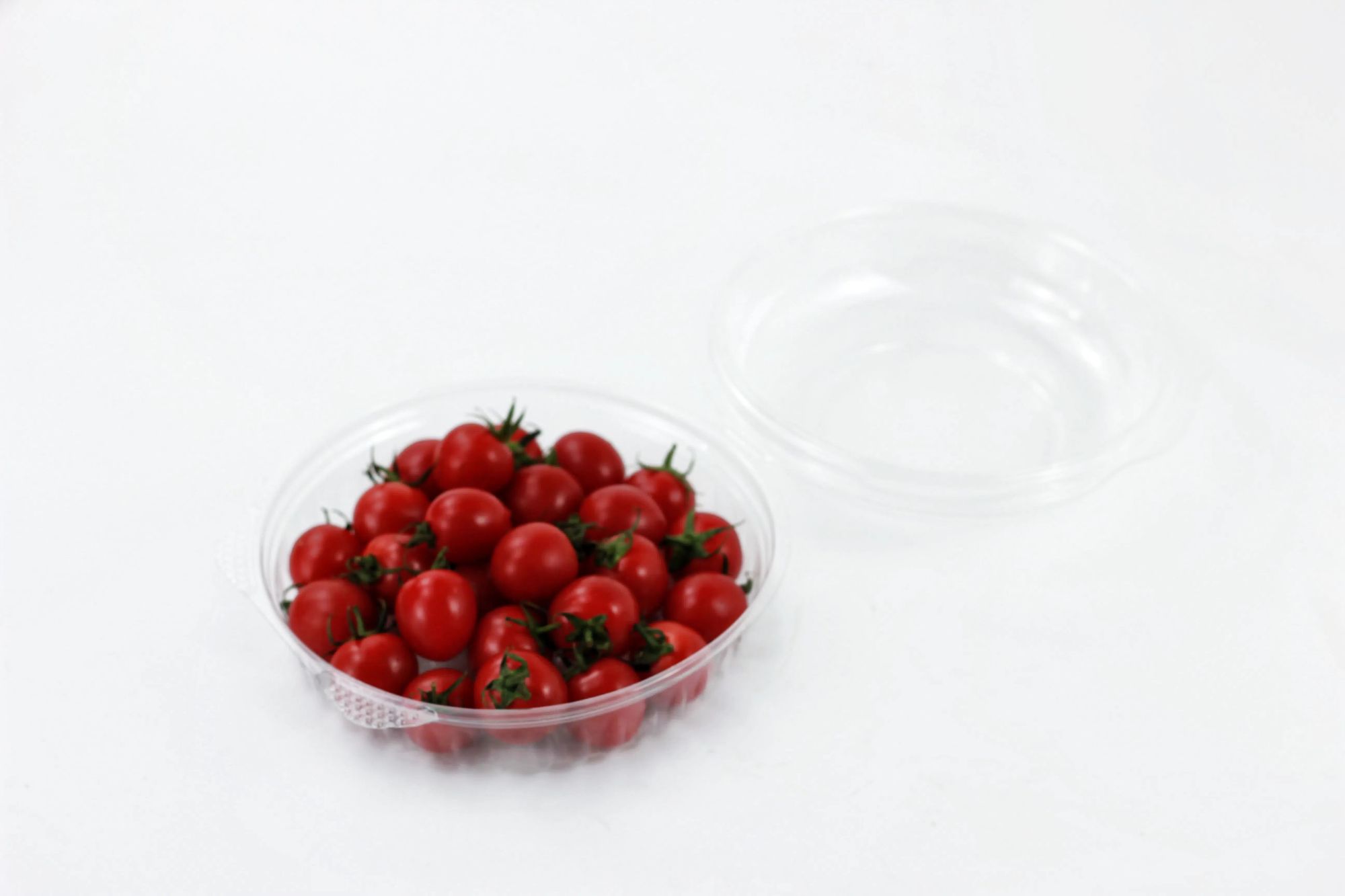 Free Sample To Go PET Disposable Takeout Box Food Container For Salads Fruit Snacks Nuts