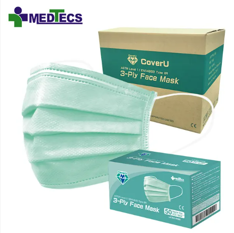 Medical Disposable 3-Ply Surgical Hospital Adult Medical Face Mask