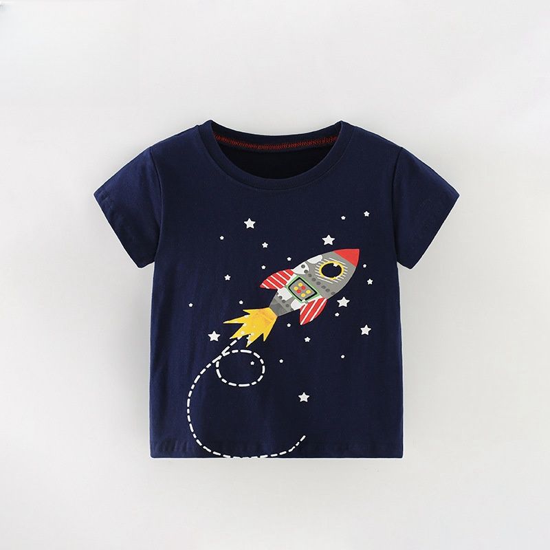 Wholesale Summer Baby Boys tops Children t-shirt factory direct sale Kids Clothes, Cute And Stylish Clothing