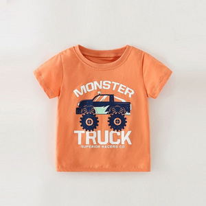 Hot Selling Wholesale boy's t-shirt Summer Children's Underwear cute cartoon Children'S Clothing top