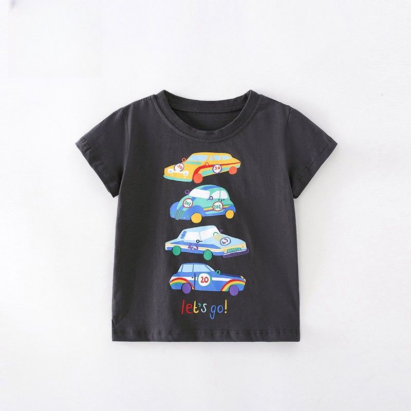 Hot Selling Wholesale boy's t-shirt Summer Children's Underwear cute cartoon Children'S Clothing top