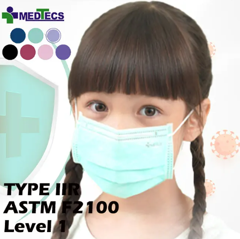 Full Protection Medical Comfortable Ear Loops ISO 9001 13485 High Quality Kids Medical Face Mask