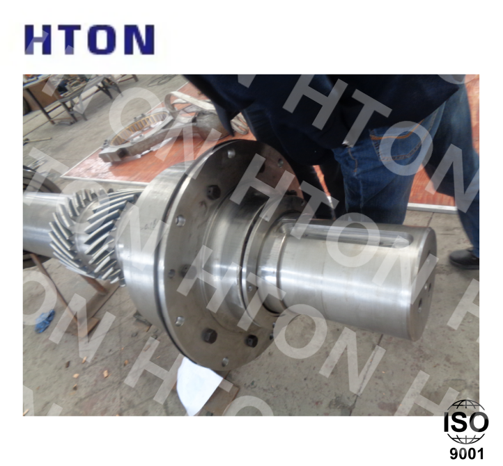 Mud pump big gear ring&small gear shaft for mud pump machine