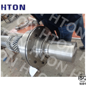 Mud pump big gear ring&small gear shaft for mud pump machine