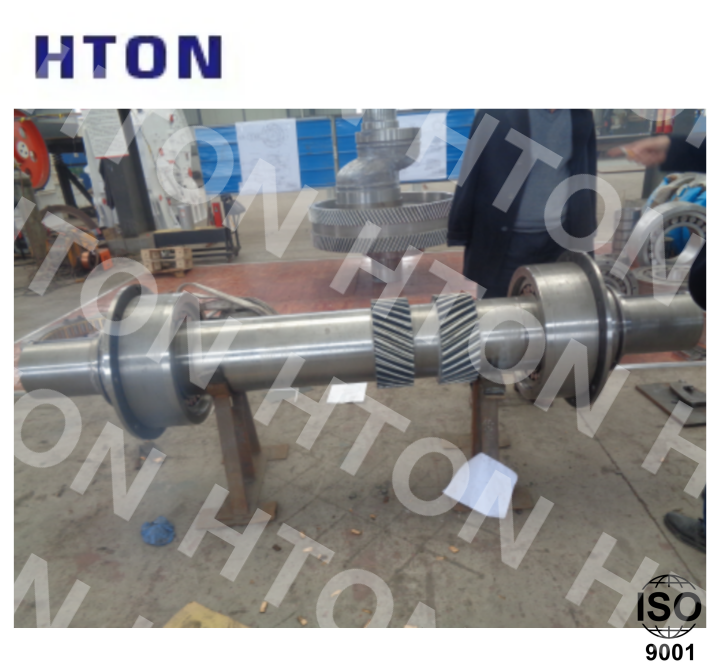 Mud pump big gear ring&small gear shaft for mud pump machine